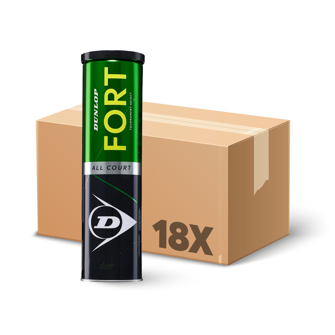 Promo 18 Tubi Palline Dunlop Fort All Court