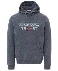 Men's Sweatshirt With Hood Berthow Grey