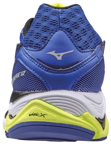 La chaussure Homme Running Wave Inspire 12 Stable, bleu, jaune