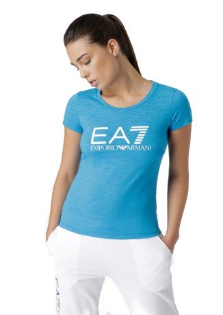 T-Shirt Train Logo de la Série bleue