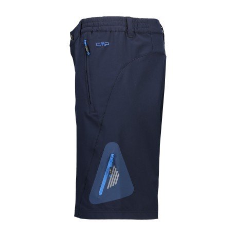 Pantalones cortos de Senderismo de los Hombres Tramo azul