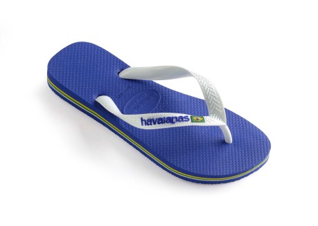 Flip-flops Brasil Logo blau