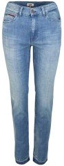 Jeans Donna High Rise Slim Izzy 9 Onc Frontale Blu