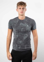 Men's T-Shirt Camo Seamless fancy black