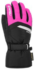 Junior handschuhe Ski Bolt GTX-schwarz-pink
