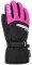 Junior handschuhe Ski Bolt GTX-schwarz-pink