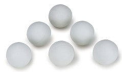 Bälle ping-pong-weißen
