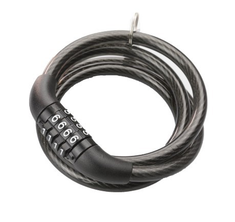 Anti-theft cable with combination 100 cm