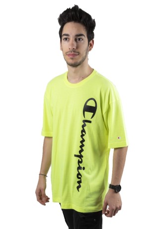 Hommes T-Shirt Classique Américain Fluo