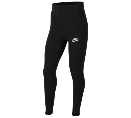 Leggings Ragazza Nike Sportswears Favorites GX HW nero 