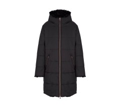 Giaccone Montain Eco Fur JKT Hooded Reverse nero