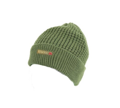 Cappello Pesca Textured Lined Beanie verde