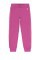Pantaloni Bambina Joggers Logo-Tape nero-rosa davanti
