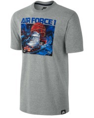 Herren T-shirt AF1 Mission grau