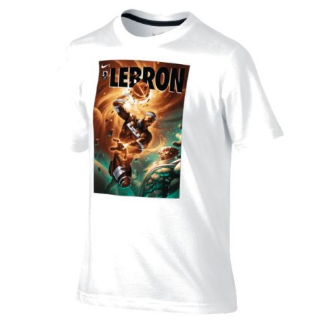 T-shirt bambino Lebron James Hero