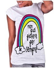 T-shirt mujer No Puede Lluvia