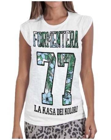 T-shirt woman Formentera 77