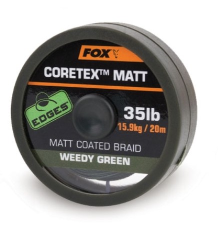 EDGES CORETEX MATT - Weedy Green 35lb - 20m