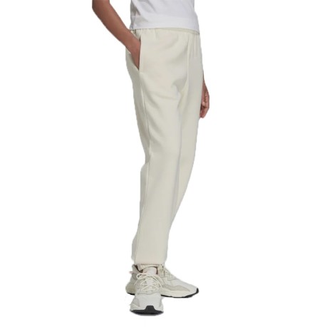 Pantalone Donna Fleece Bianco fronte bianco