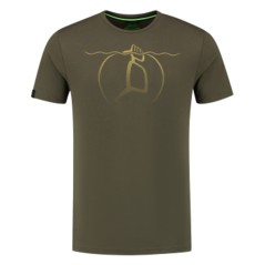 T-Shirt Pesca Le Submerged Tee Olive Verde Fronte