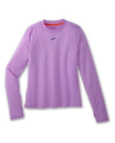 T-Shirt Donna High Point Long Sleeve - indossato fronte