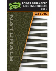 Naturals Power Grip Naked Line Tail Rubbers Size 7