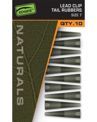 Naturals Size 7 Lead Clip Tail Rubbers