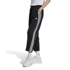 Pantaloni Essentials 3-Stripes Open Hem Fleece modello fronte