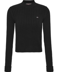 Maglione Donna Logo Taping Sweater fronte