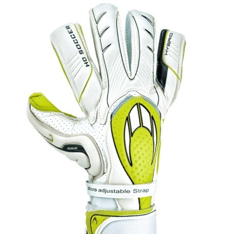 Goalkeeper gloves Ghotta Roll white yellow forward