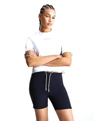 T-shirt Palestra Donna Cropped modello fronte