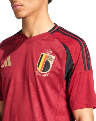 T-Shirt Calcio Ufficiale Uomo Home Belgium