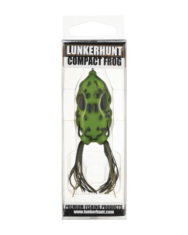 Esca Artificiale Compact Popping Frog verde