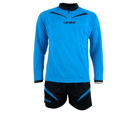 Kit referee blue and black