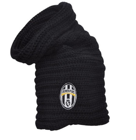 Calentador de cuello negro de la Juventus