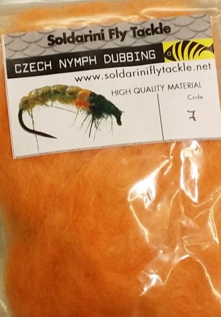 Cz nymph dubbing arancio