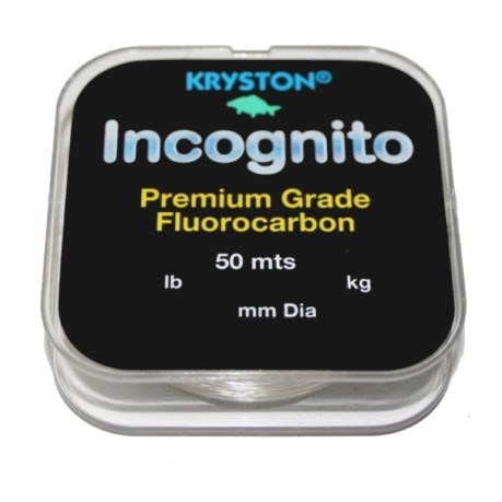 Kryston Incognito Super Fluorocarbon 18 lb 50 m