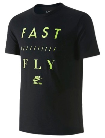 T-shirt Run Fast &amp; Fly