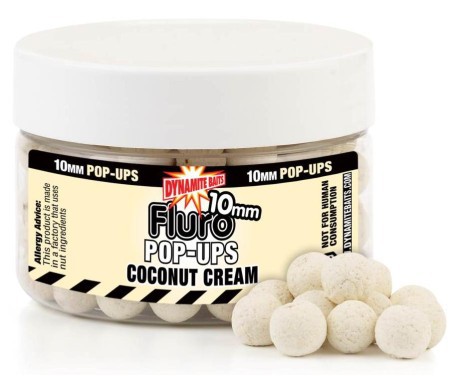 Fluro pop ups coconut cream 15 mm