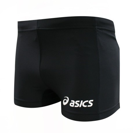 Niña de pantalones cortos Liga de Voleibol Asics negro
