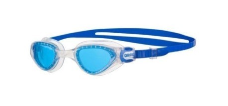 Occhialini nuoto Cruiser soft bianco-azzurro