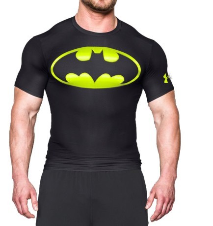 Men's T-shirt Batman 2.0 Compression SS BLK