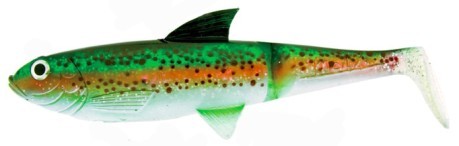 Corpo Pike Shad 7,5" Red Yellow tiger