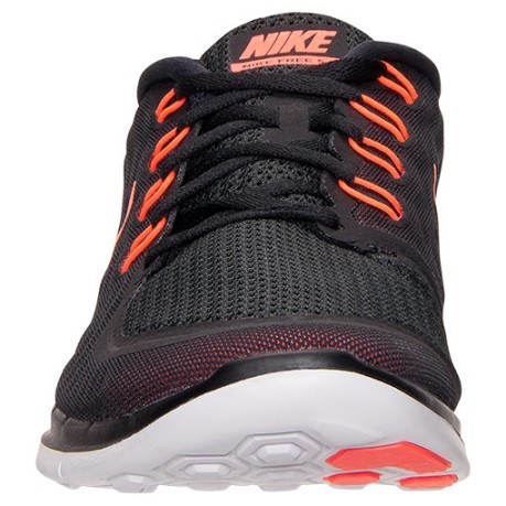 Mens Nike Free 5.0 black and orange