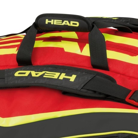 Bag black, red and yellow Extreme 12R Monstercombi