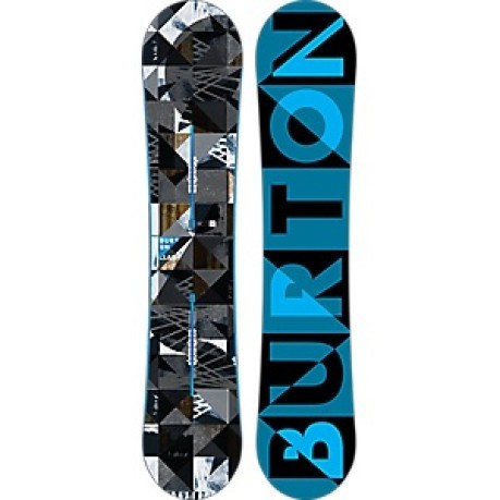Tavola Snowboard Choque Plana negro azul