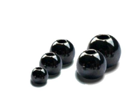 Laiton Perles Noires de 2,8 mm