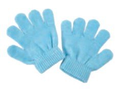Handschuhe kind winter-blau
