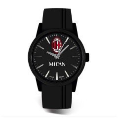 Armbanduhr Slim Milan schwarz