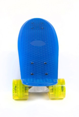 Mini SkateBoard Slide blau orange